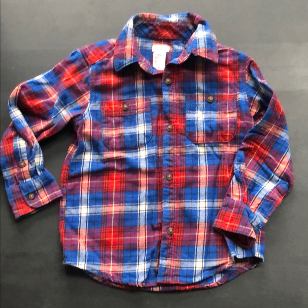 Carter’s Boys Flannel button down shirt